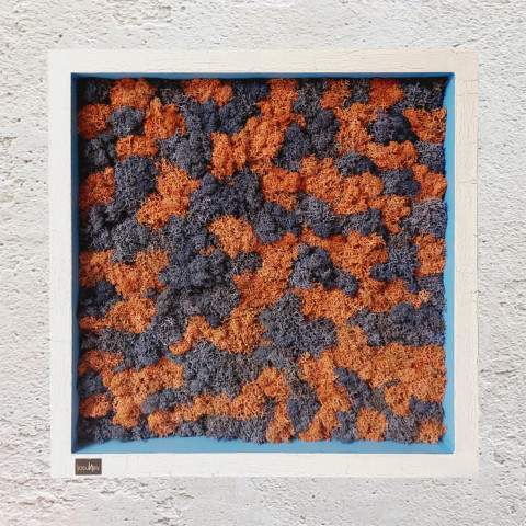 Canlı Yosun Dekorlu Tablo18